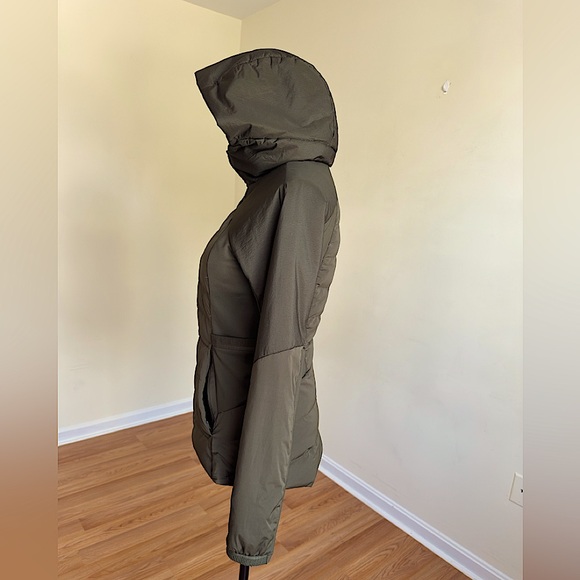 Lululemon athletica Down For It All Jacket Dark Olive Size 6 | Running Primaloft - Picture 6 of 17